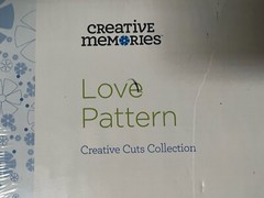 Creative Memories Love Pattern and Template Creative Cuts Collections Doodling