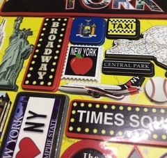 New York City NYC Theme Scrapbook Stickers Sealed Set Of 4 Packs