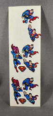 10 Sandylion Stickers Superman Prismatic Glitter NEW
