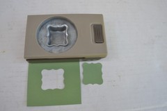 Stamping up sign banner paper cut die/punch for card stock 1- 1/2 inch’s wide