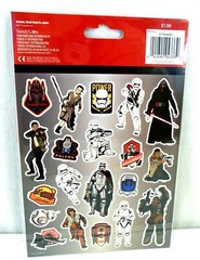 Disney Star Wars The Force Awakens Stickers Party Favors 6 Packs – 2 Sheets Each