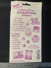 vintage Trends Super Shapes Stickers SUPER SNOW FRIENDS LOT of 7 Sheets 2003