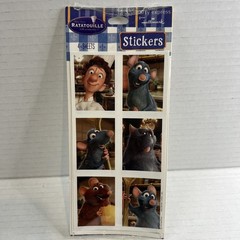 Lot Of 4 New In Package Ratatouille Disney Hallmark Party Stickers Birthday