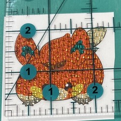 New!! PAWMI Pokemon Diamond Art STICKER Scrapbooking Nintendo Decor Electric