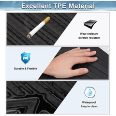 Mixsuper Floor Mats for Toyota Tundra 2022-2026 (Only for CrewMax Cab) All We…