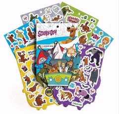 Paper House Stickers, Scooby -Doo Sticker Book, 18 Sheets!