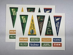 Cavallini & Co. National Parks Vintage Sticker Set, Assorted
