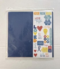Creative Memories Shine Bright 4 12/12 Dbl Sided 2 Sheet of Stickers 1 cardboard