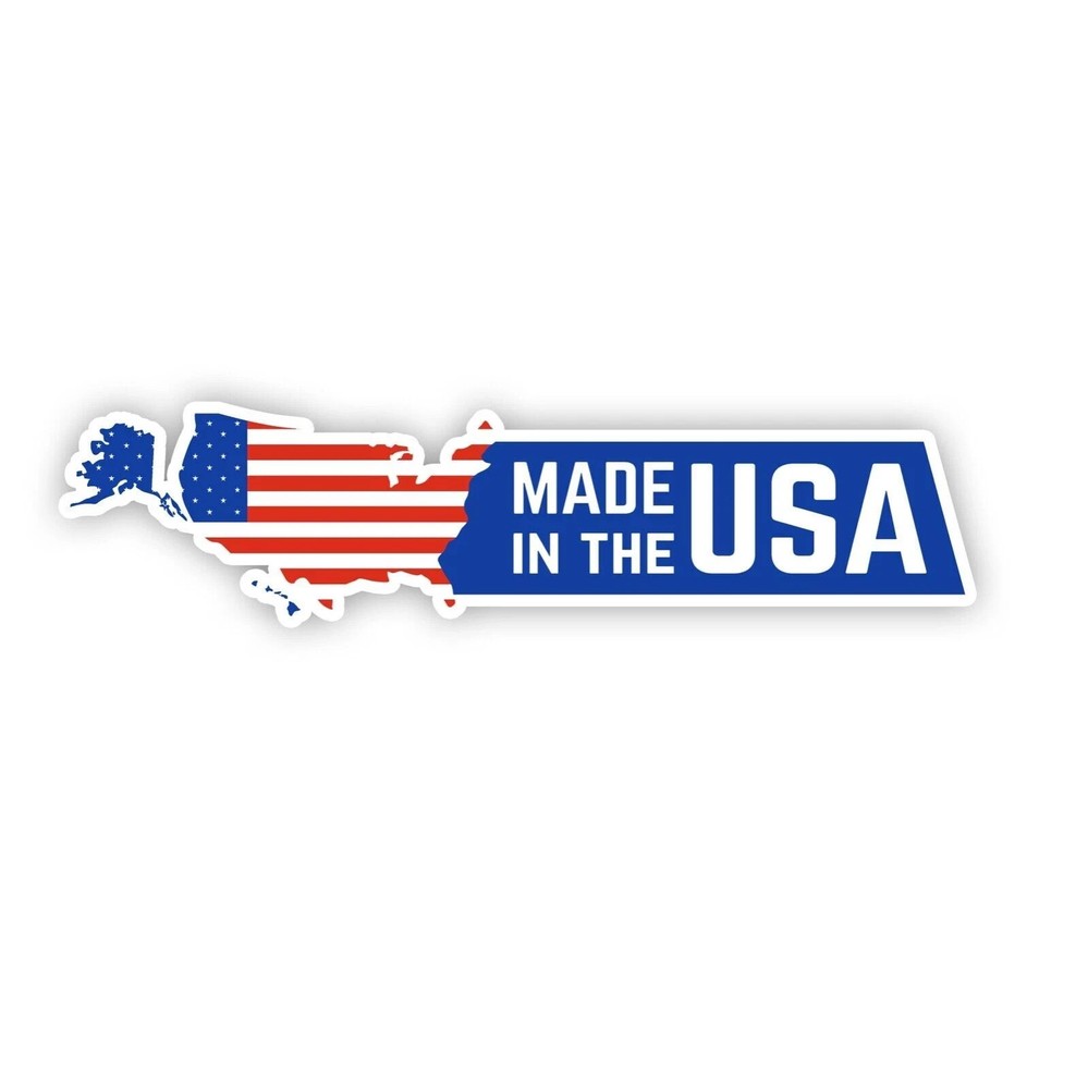 Made in the USA Waterproof Die-Cut Sticker