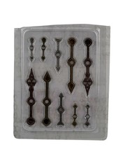 Paper Studio Spare Parts Metal Clock Hands 10pc Craft Embelishment Steam Punk