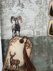 Mountain Bear Moose Junk Journal Ephemera Kit 151 Pc Forest Cabin Scrapbook Pape
