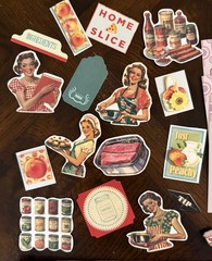 60+ Pc. Lot Junk Journal Ephemera Embellishments Recipes Baking Retro 1950’s