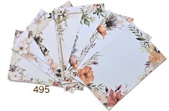 Floral Frames Junk Journals Invitations Notes