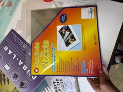 Craft Supplies Lot Acetate Sheets Dura-Lar Sticky Thumb Cutting Mat Scrapbooking