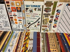 School, Sports, & Music Scrapbook Crafting Kit – Paper, Die Cuts, Stickers