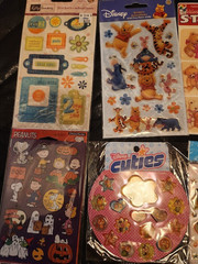 Lot of vintage & modern stickers stickopatamus Grossman Disney Sandylion