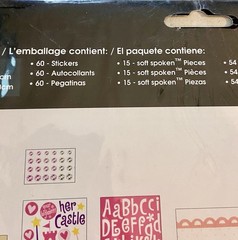 Lot: MAMBI Princess Scrapbook Kit Stickers Clear Stamp! Jolee’s Boutique, Sticko