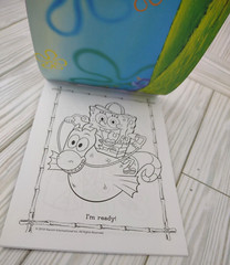 SpongeBob Squarepants Mini Sticker Activity Book 100+ Stickers Colorful Scenes