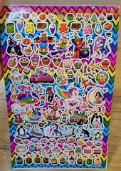 Lisa Frank Sticker Book 5 Sticker Sheets 600 Stickers Bendon New Booklet