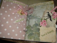 Secret Garden Junk Journal Scrapbook USA Seller