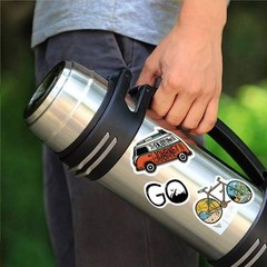 50 PCS Forest Camping Hiking Outdoor Adventure Travel Stickers Waterproof Vinyl