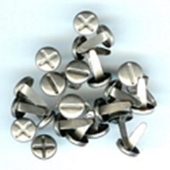 MIXED SCREW SCRAPBOOKING DECORATIVE BRADS EYELET OUTLET 8 PCS 2 STYLES