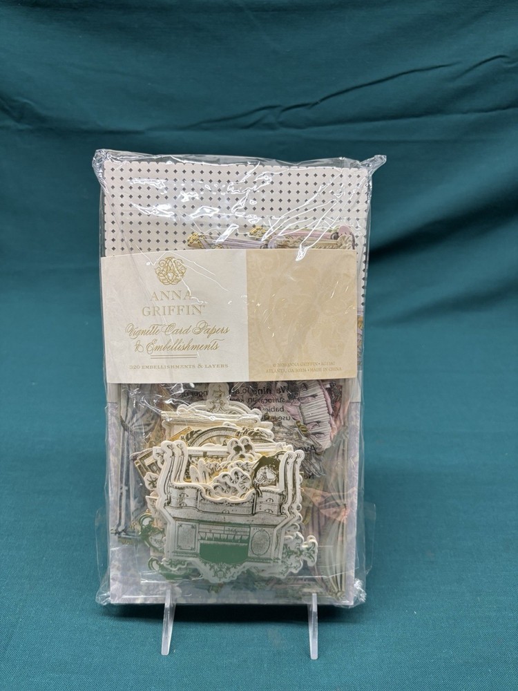 SEALED Anna Griffin Vignette Card Papers & Embellishments AG1167 2020 (320 pc)