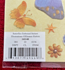 Marcella by Kay Embossed Stickers 5 Sheets; New Unopened; Original Owner