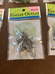 Eyelet Outlet Brads Lot of NEW 6 packs Card Making Scrapbooking Tools Tractor