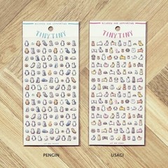 Scrapbook/Planner Supplies MIND WAVE Tiny Tiny Sticker Usagi Rabbit 1 sheet
