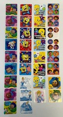 LOT 153 SmileMakers Sticker Sheets Y2K 2000s 2010s Spongebob Tweety Nickelodeon