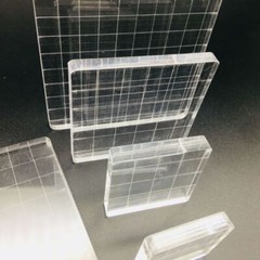 7pcs High Transparency Acrylic Block DIY Seal Stamp Scrapbooking Album