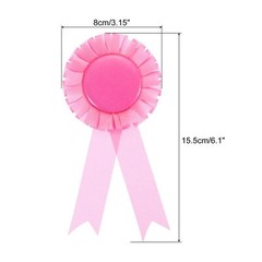 Blank Award Ribbon 18 Pcs Honorable Prize Recognition Ribbon for DIY Party We…