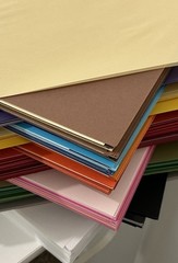 Scrapbooking Paper Lot of 75(random selection)-12” x 12”, Solid Colors, Smooth