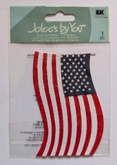 Jolee’s Old Glory American Flag USA Scrapbooking Embellishment