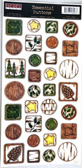 Beary Patch 2005 Clear Stickers Outdoors Tree Wood Country Scrapbook Journal NEW