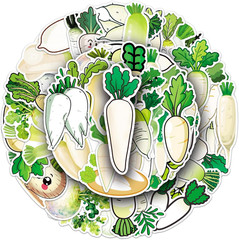 Matcha Vanilla Cake Stickers Pack, 50Pcs Vinyl Waterproof Decals
