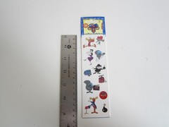 Rocky and Bullwinkle, Vintage Stickers, Okee Dokee Sticker Co.