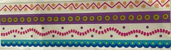 GROOVY GRAPHICS Stickers(6pc) Mrs.Grossman’s•Boarder•Zig-Zag •Polka-Dot•Scallop•
