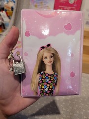 VTG Sandylion Barbie Stickers Eraser Case Pencil Journal Stamps Stationery Lot