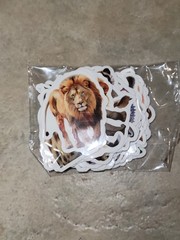 100pc Jungle Safari Animal Sticker Decal Lot For Scrapbook, Laptop, Journal