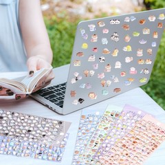 600+ Cute Mini Puffy StickersSmall 3D Tiny Micro Bulk Sticker Set for Kids Gi…