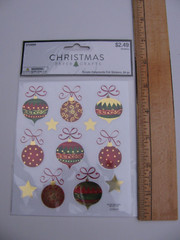 Hobby Lobby ORNATE ORNAMENTS Foil Stickers 24 Pieces NIP