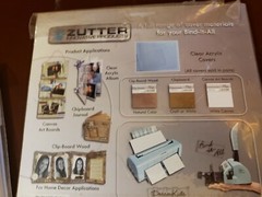 NEW Zutter Chipboard Pair 6″X6″ Covers & Canvas Art Board Pair 8″x8″ Covers