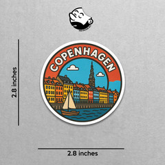 Copenhagen Magnet | Travel Magnet | Fridge Magnet