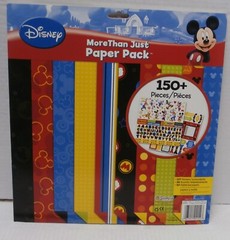 Disney Mickey Mouse More Than Just Paper Pack 150+ Pieces Stickers Kids activity