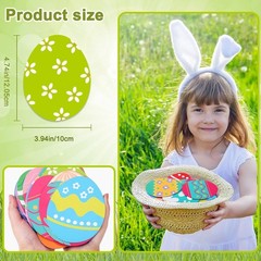 Easter Magnetic Stickers, 22pcs Easter Eggs Car Magnets Decorations Accessori…
