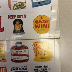 Scholastic Stickers – Vintage 1980 As Is Damage On A Few Stickers