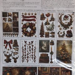 Iron Orchid Designs Crimson Velvet Transfer Sheets NIP IOD