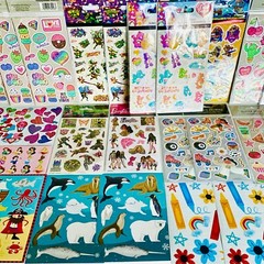 5559+ STICKERS Lot GIRLY Planner All Themes & JoJo HALLMARK Kid Squad Girls